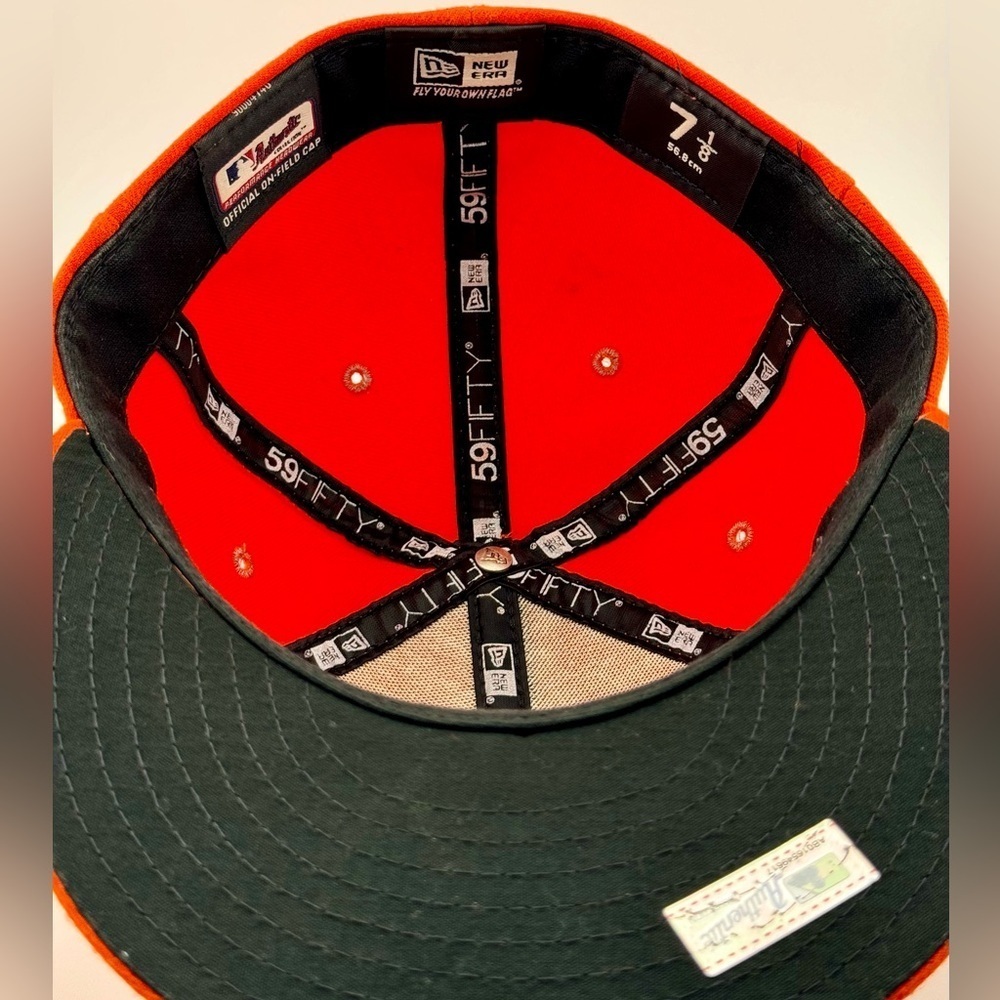 Miami Marlins Baseball New Era 59Fifty Cap/hat Size 7 1/8 Great condition! - Picture 16 of 16
